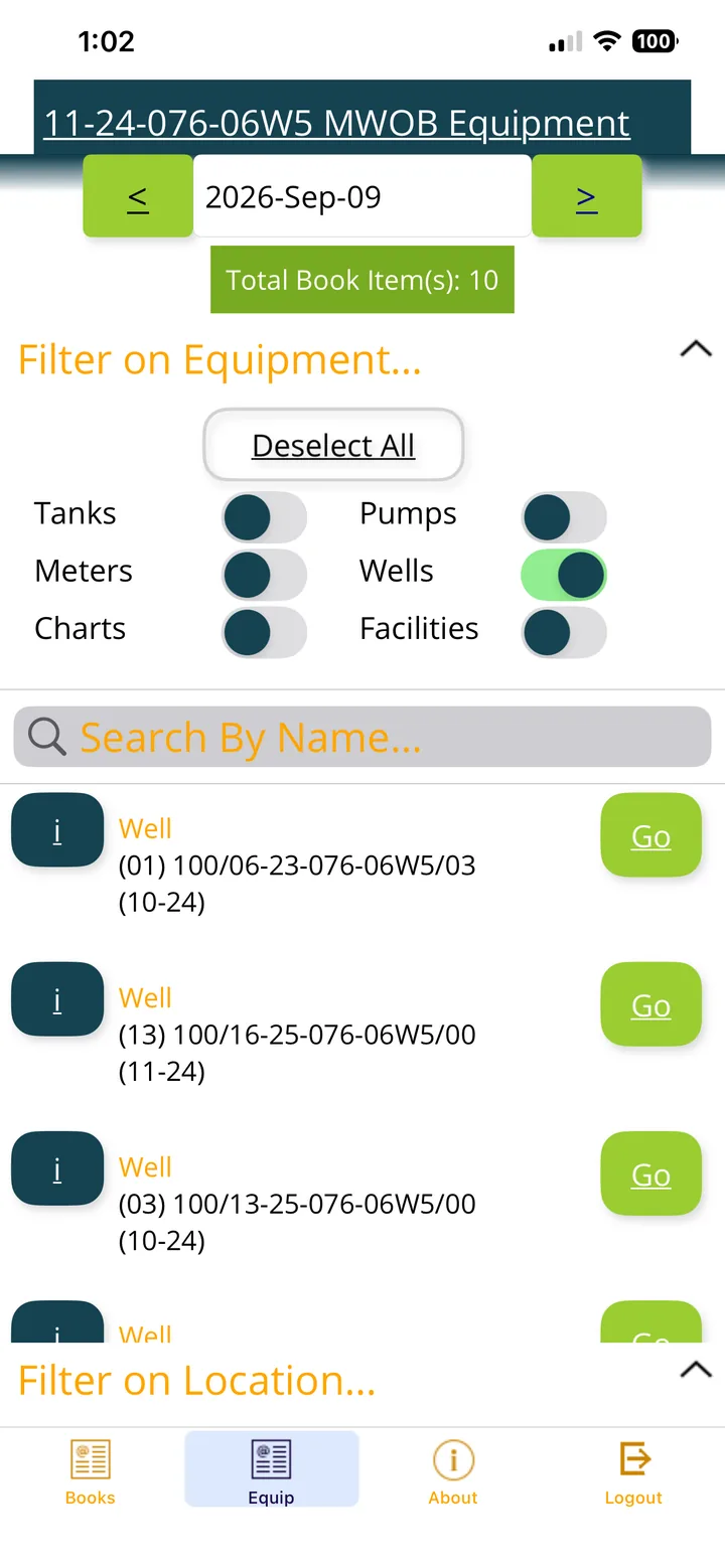 OpsFDCm equipment filter